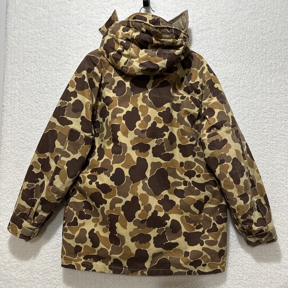 Vintage GameHide RWH-1 3G Foursquare Camo Waterproof Hunting Jacket Men's Size M - Picture 2 of 16